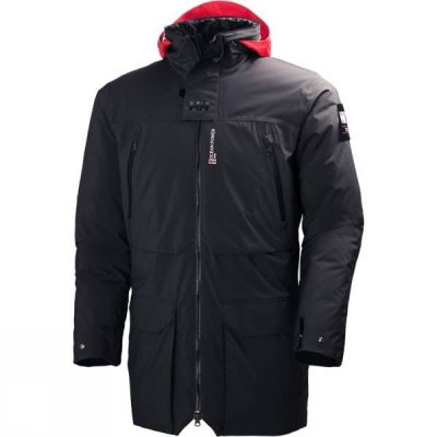 Parka Helly Hansen Shore Hombre - Negras - Chile BHN654287